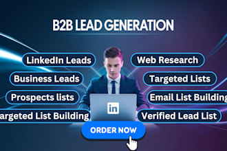 provide verified b2b lead generation