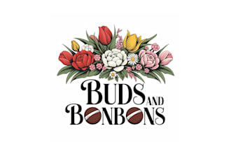 make stunning local florist company logo design