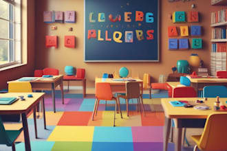 write lyrics and produce children school song school anthem, educational song