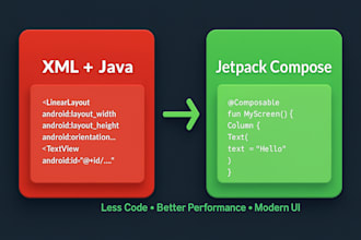 convert your android XML java app to kotlin jetpack compose