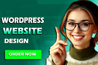 design redesign wordpress website using elementor pro