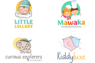 do childcare, education kids, and children logo or any graphic design