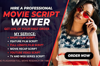 write movie script,movie script writing, film script as movie script ghostwriter