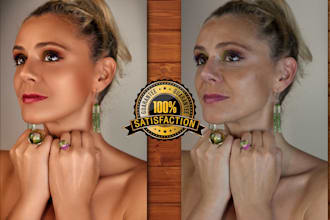 professionally retouch, enhance and edit portraits headshots