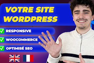 create a professional wordpress website optimized for SEO