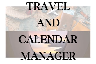 manage all your travel and calendar scheduling