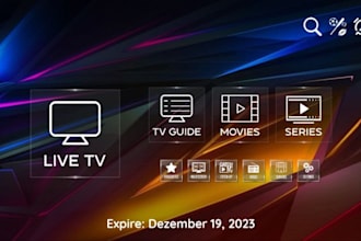 rebrand all iptv app latest version with admin panel, develop smart tv app