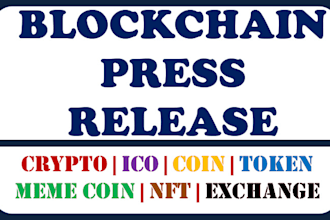do crypto press release, coin press release, blockchain press release