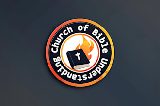provide unique church religious or ministry logo design