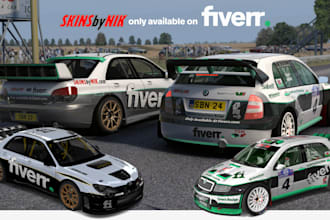 design assetto corsa skin