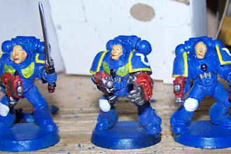 restore your old warhammer miniatures and paint them