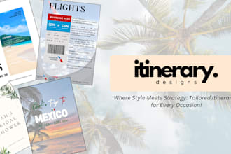 create an amazing tailored travel itinerary for you