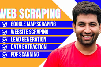 build a python web scraper , bot for web scraping, projects, lead generation
