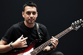 be your pop rock bass player