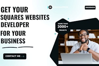 ecommerce square online store SEO design squareup appointment booking website
