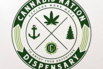 design attractive cannabis, marijuana, hemp, medical and smoking logo for you