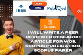 write a peer reviewed research article for wos, scopus publication, scopus paper