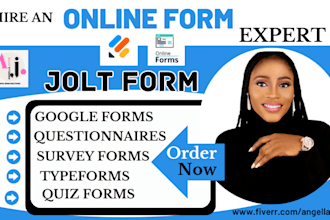 design responsive jotform, typeform, google form, cognito form, surveys docusign