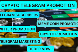 do twitter x marketing, telegram promotion, sol, memecoin, dex, ico, token