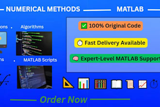 do numerical methods, matlab code and matlab programming