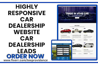 design car dealership website car rentals used car automotive trucking leads