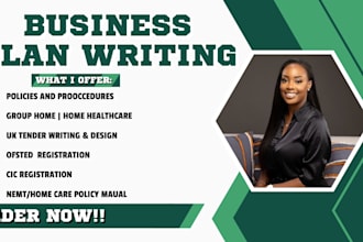 write compliant cqc business plan for healthcare nemt medical courier, ofsted