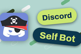 create a discord self bot to do anything
