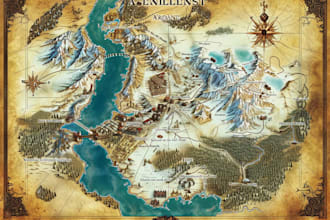 create custom fantasy world maps with stunning details
