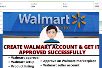 do walmart account approval, walmart listing,  walmart seller account setup