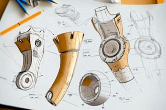 sketch product ideas out of a concept