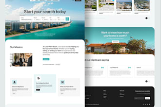 design realtor, agent, real estate website in wordpress integrate idx mls