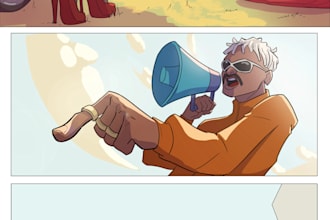 draw and design your comic book character