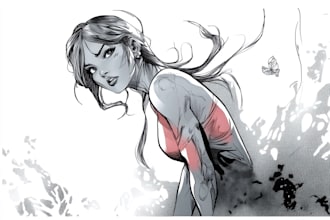 create comic art or manga based on your script