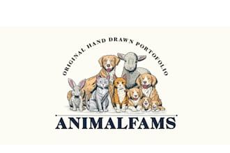 hand drawn logo, vintage and illustration designs