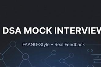 conduct faang style dsa mock interviews with real feedback