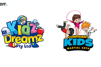 create stunning kids logo or baby shop or baby