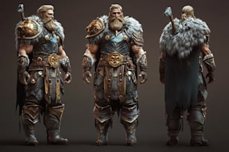 draw your oc, world of warcraft or dnd fantasy character
