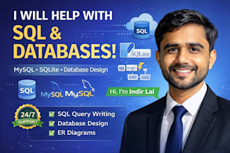 do data modeling, sql, database projects, er diagrams, oracle, mysql, mssql