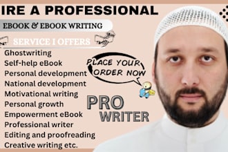 ghostwrite self help ebook, personal development and national development ebook