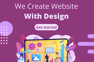 create aresponsive dynamic website with admin panel training