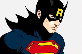 draw you a superhero character