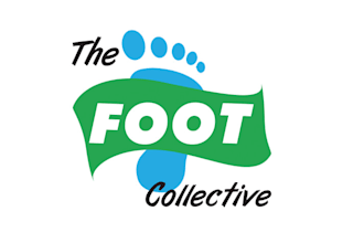 make flat minimalist footwear industry logo