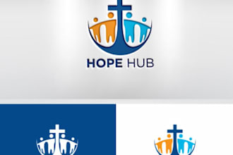 do business, charity, church or ministry logo design