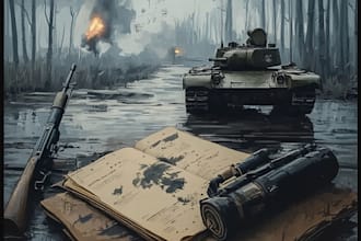 write a military themed short story for you