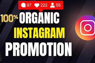 instagram promotion, manage, and growth of your instagram page organically