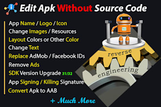 modify, decompile, edit andriod apk without source code