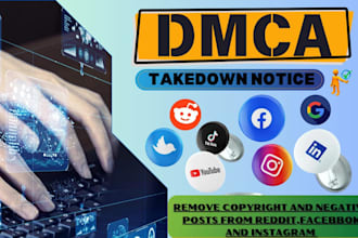 send dmca takedown notice to remove tiktok,fb,ig,yt,google,shopify onlyfans,etsy