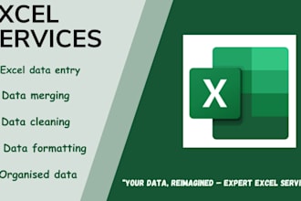 create dashboard, clean, format, and merge excel data