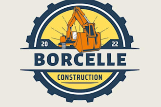 create strong logo for your construction company