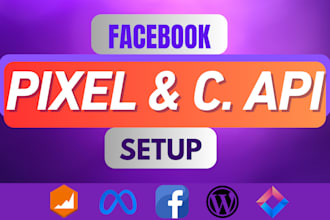 setup facebook pixel, server side tracking with conversion API